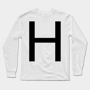 Helvetica H Long Sleeve T-Shirt